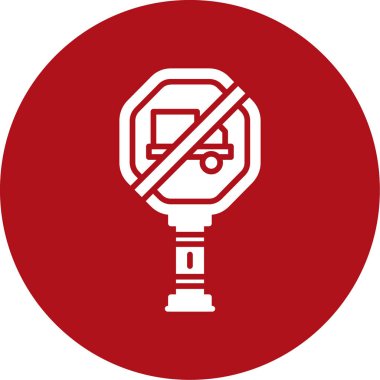 dur işareti vektör illüstrasyonu