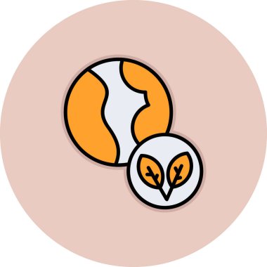 Vektör illüstrasyonu, düz simge ögesi.