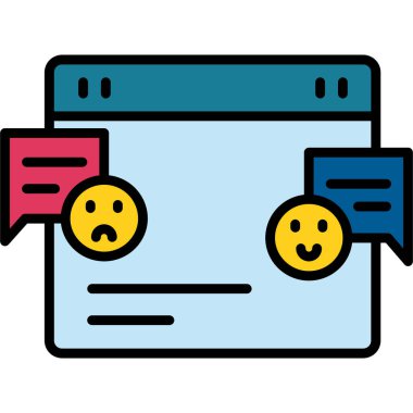 Web simgesi, vektör illüstrasyonu