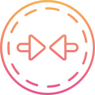 Müzik simgesinin vektör illüstrasyonu