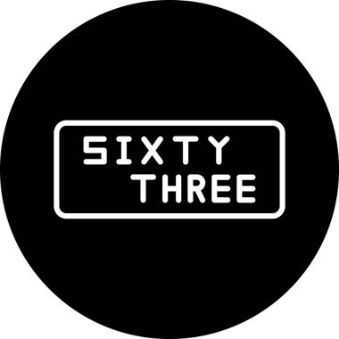 Beyaz arka plan üzerinde 5 Sayı