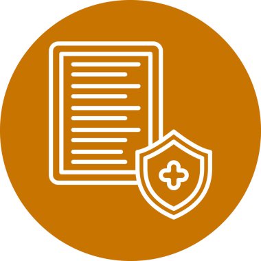 Vektör belgesi Simge illüstrasyonu