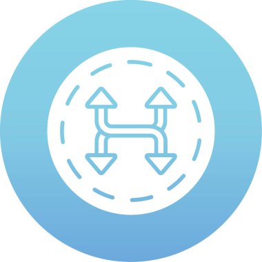 seo modern simgesinin vektör illüstrasyonu