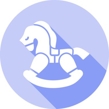 hayvan at ikonu doldurulmuş taslak biçiminde