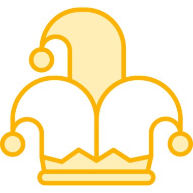 Taç ikonu. vektör illüstrasyonu