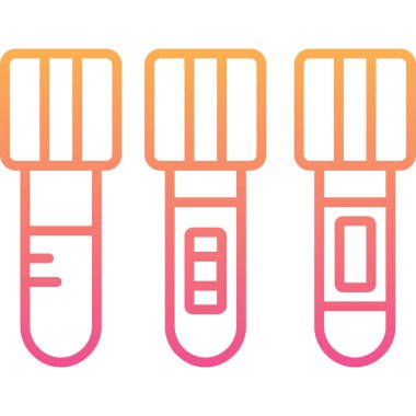 test tüpleri vektör illüstrasyonu