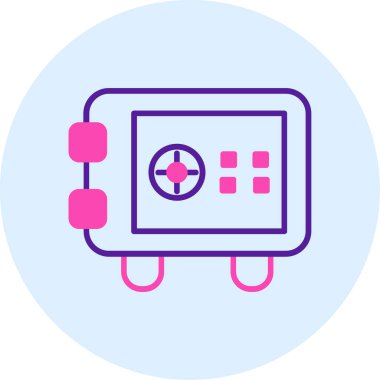 Ambulans. Web simgesi basit illüstrasyon