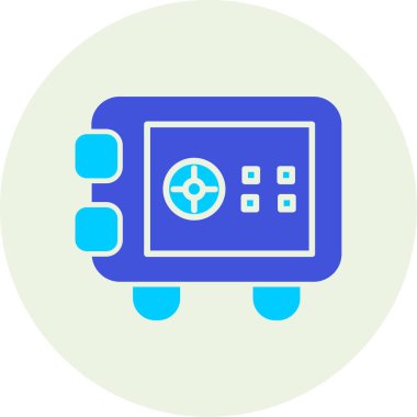 Robot simgesinin vektör illüstrasyonu