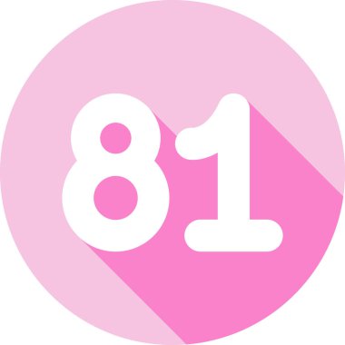 Topluluk kategorisinde 89 yıllık doğum günü ikonu