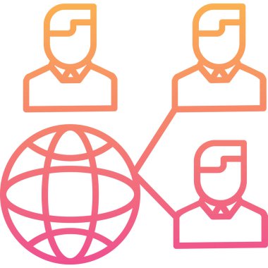 genel ağ simgesi çizimi