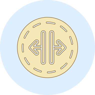 Bir b simgesinin vektör illüstrasyonu