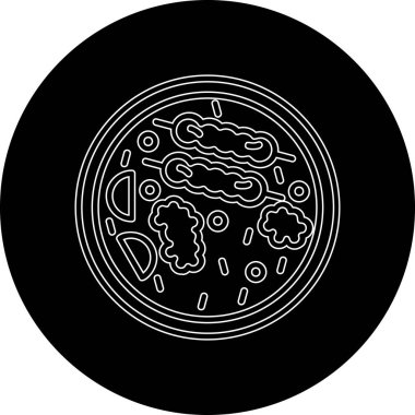 Dünyanın haritası, vektör simgesi