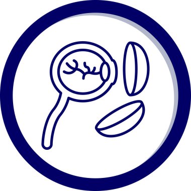 Mavi ve beyaz arkaplanın vektör çizimi