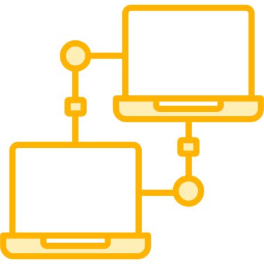 şebeke. Web simgesi basit illüstrasyon