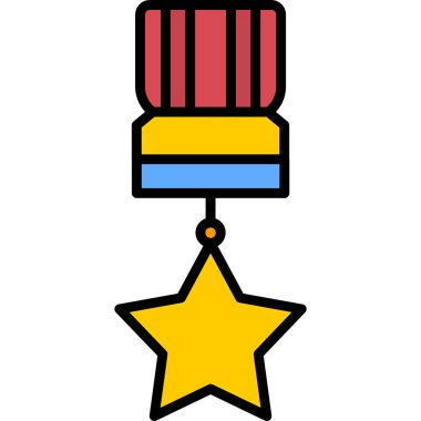 ödül simgesi, vektör illüstrasyonu