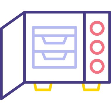 Otobüs. Web simgesi basit illüstrasyon