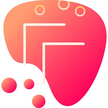 Modern bir simgenin vektör illüstrasyonu