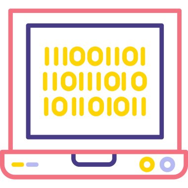 dizüstü bilgisayar teknolojisi simgesi