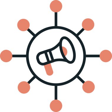 seo modern simgesinin vektör illüstrasyonu