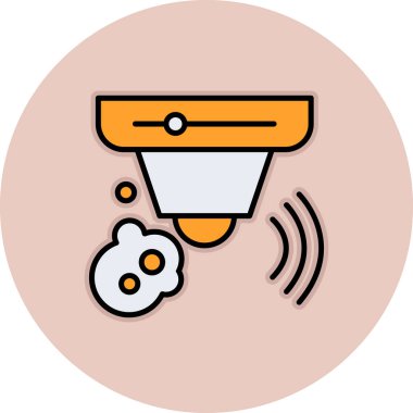 İnternet web renk vektörü simgesi