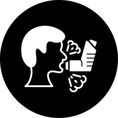 Konuşma balonu olan bir kadın ve erkeğin vektör çizimi