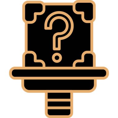 soru işareti simgesi, özet biçimi