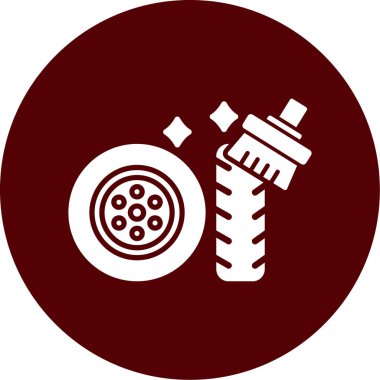 Modern bir simgenin vektör illüstrasyonu