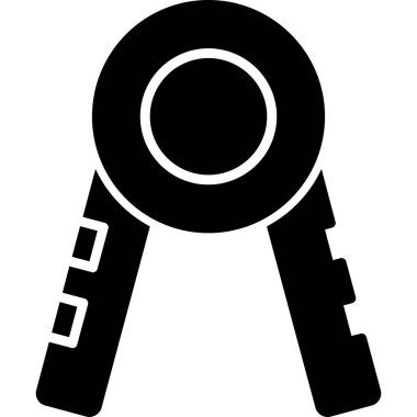 Anahtar. Web simgesi basit illüstrasyon