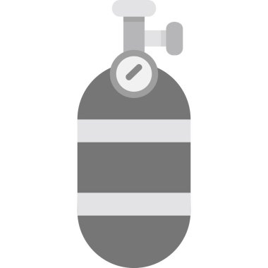 Benzin deposu simgesi, basit biçim