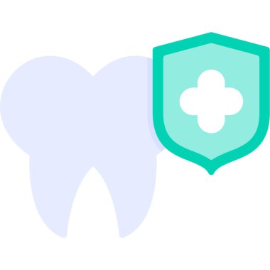 diş bakımı vektör simgesi.