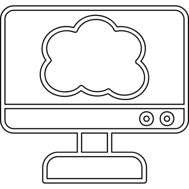 bulut teknolojisi bilgisayar simgesi