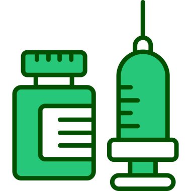 İlaç şişesi. Basit tasarım