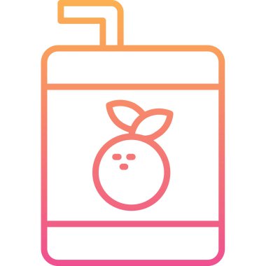 elma simgesinin vektör illüstrasyonu