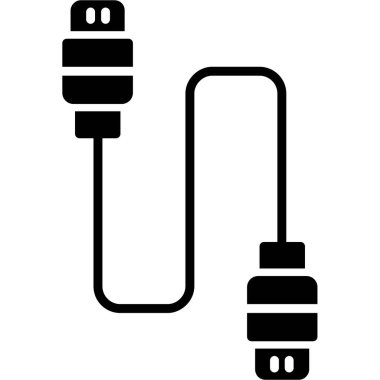 elektrik dolgu ikonu vektör illüstrasyonu
