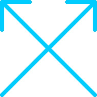 ok yönü simgeyi ana hat biçiminde taşı