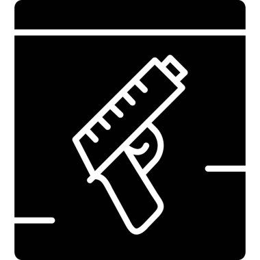 Tek bir simgenin vektör illüstrasyonu