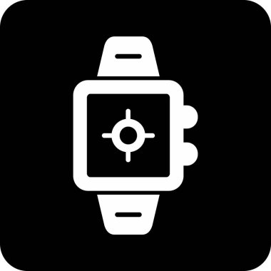 smartwatch vektör düz simgesi