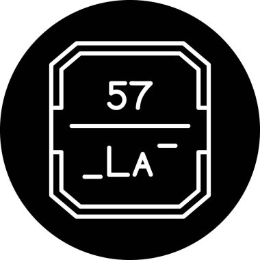Los Angeles 67. tur ikonu. Bu çizim düz bir çember siyah renk ve yuvarlak siyah renktir.