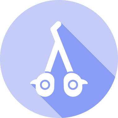 Modern bir simgenin vektör illüstrasyonu