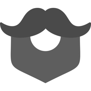Bıyık ve sakal simgesi