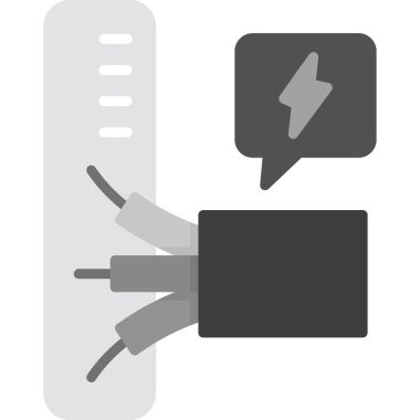 USB flash sürücü simgesini, düz stil