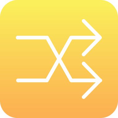 Modern bir işaretin vektör illüstrasyonu