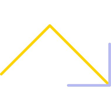 Modern simgenin vektör illüstrasyonu