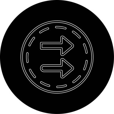 Projeniz için doğru yön ok simgesi