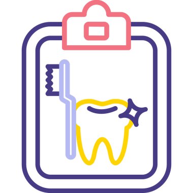 Diş bakımı. Basit tasarım