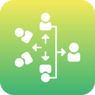 Modern b 'nin vektör illüstrasyonu sunum simgesinden yoksun