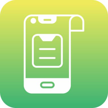mobil uygulama simgesi vektör illüstrasyonu