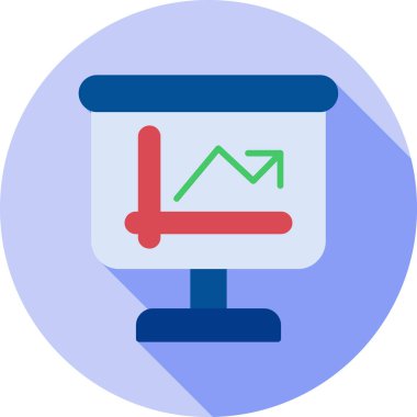 ticari grafik vektör simgesi