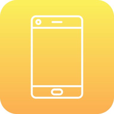 cep telefonu ikonu vektör illüstrasyonu