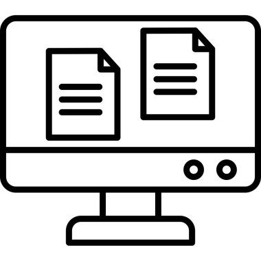 Web tasarım ikonu vektör illüstrasyonu